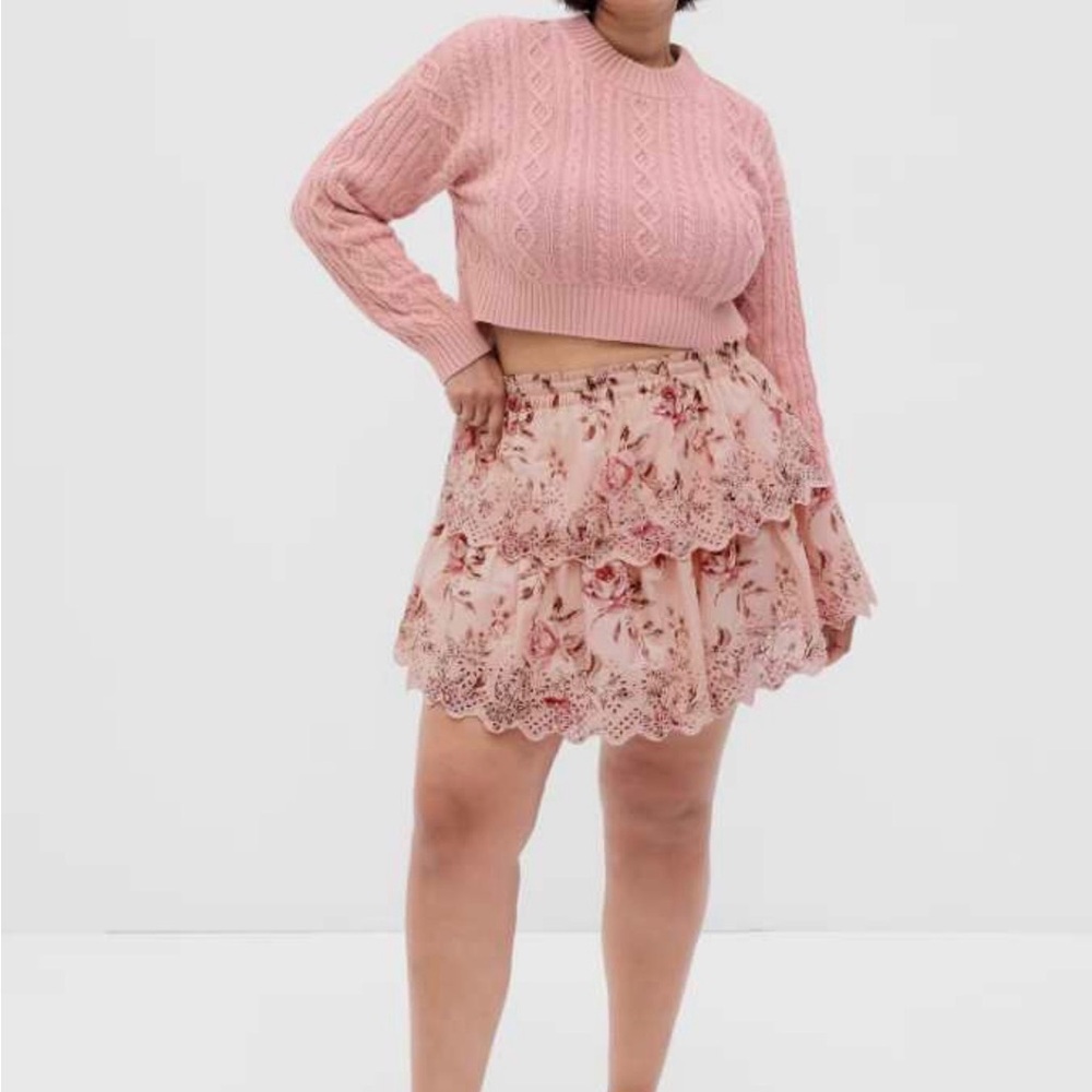 Gap x Loveshack Fancy mini skirt